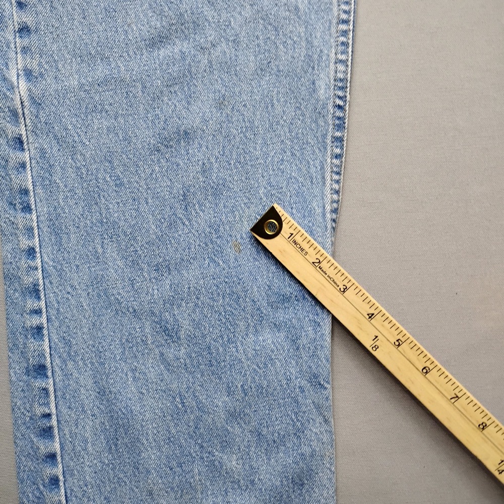 Carhartt B160 STW Mens Relaxed Fit Jeans Light Wash Vintage Union Made USA 38x30 - Picture 5 of 10